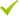 green tick